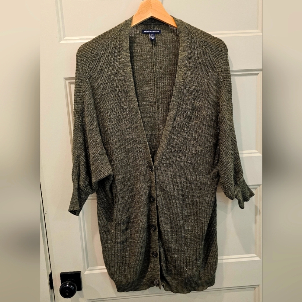 American Eagle Outfitters Sage Knit Sweater